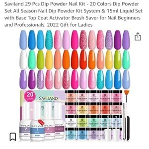 Nail dip kit